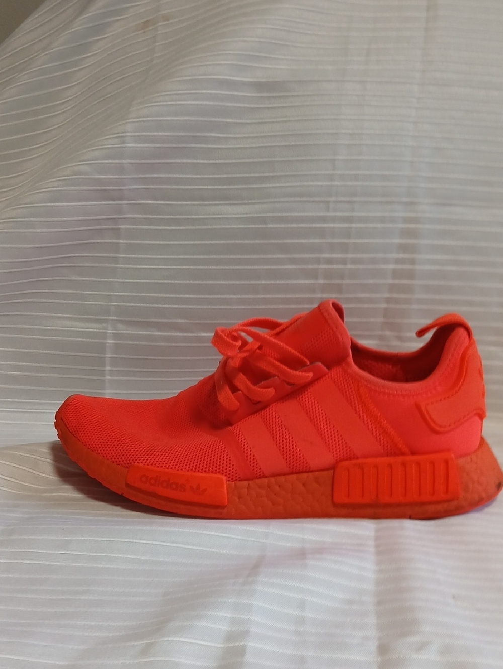 adidas Kids Bright Red Low-Top Sneaker